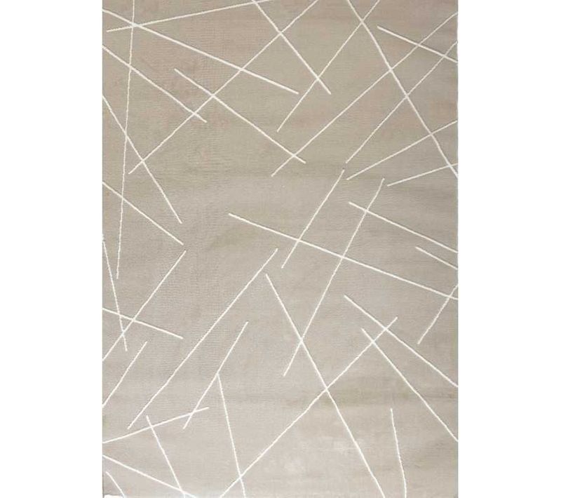 Tapis Graphique Beige - Lyon 535 Beige - 120x170 Cm