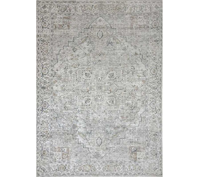 Tapis Vintage Aden 06a Gris - 160x240 Cm