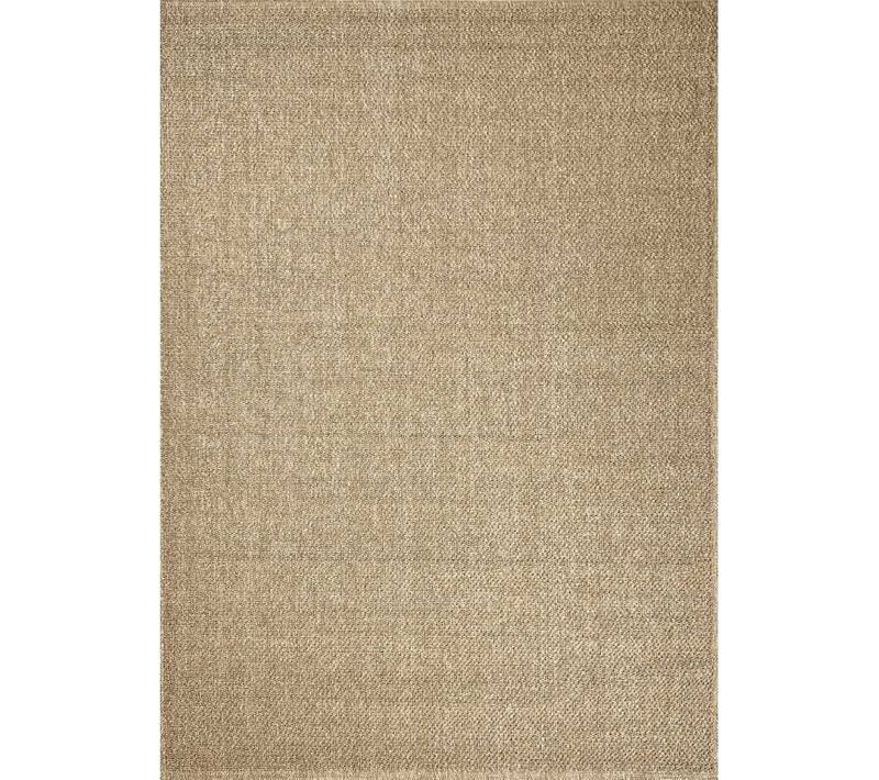 Tapis Effet Jute Intérieur/extérieur Uni - Casa 39 Beige - 80x150 Cm