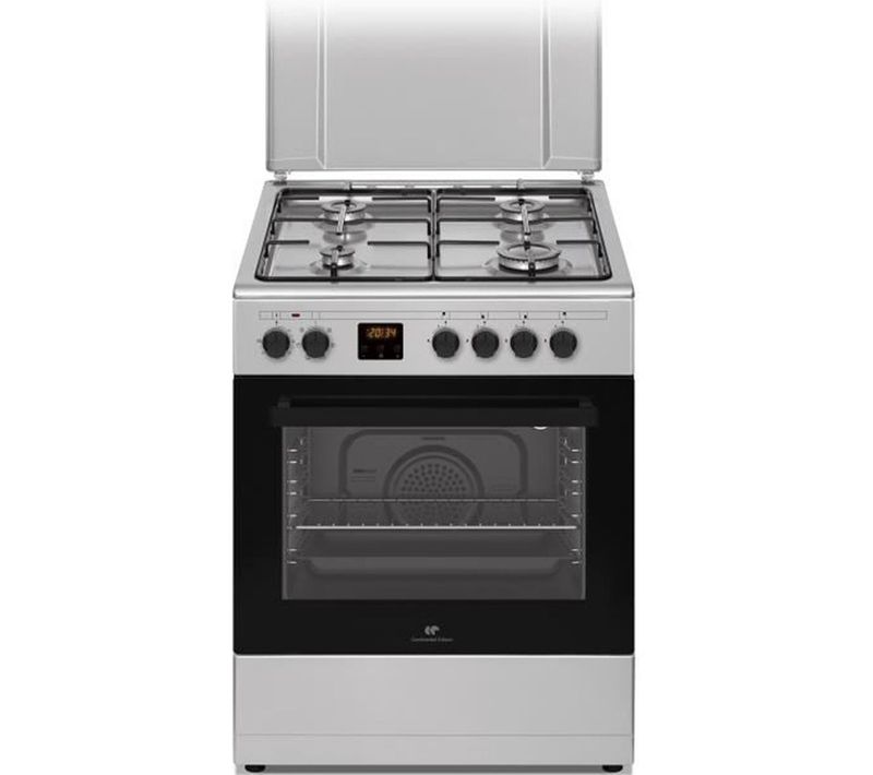 Cuisiniere Gaz  Cecg60fcs1 - 4 Feux - L59,8 X P61 Xh83cm- Silver