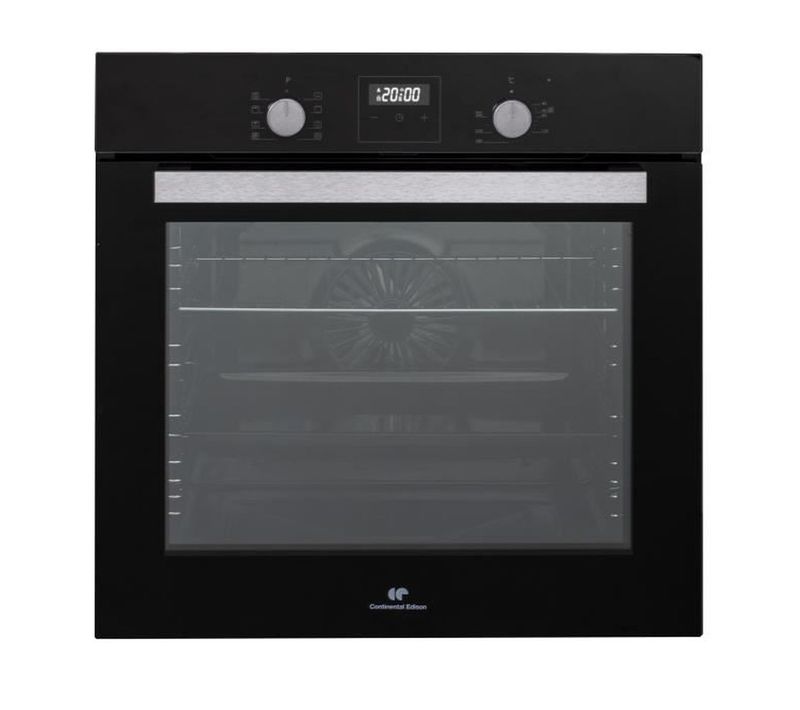 Four Électrique Encastrable Multifonction 80 L Noir Et Inox, Catalyse