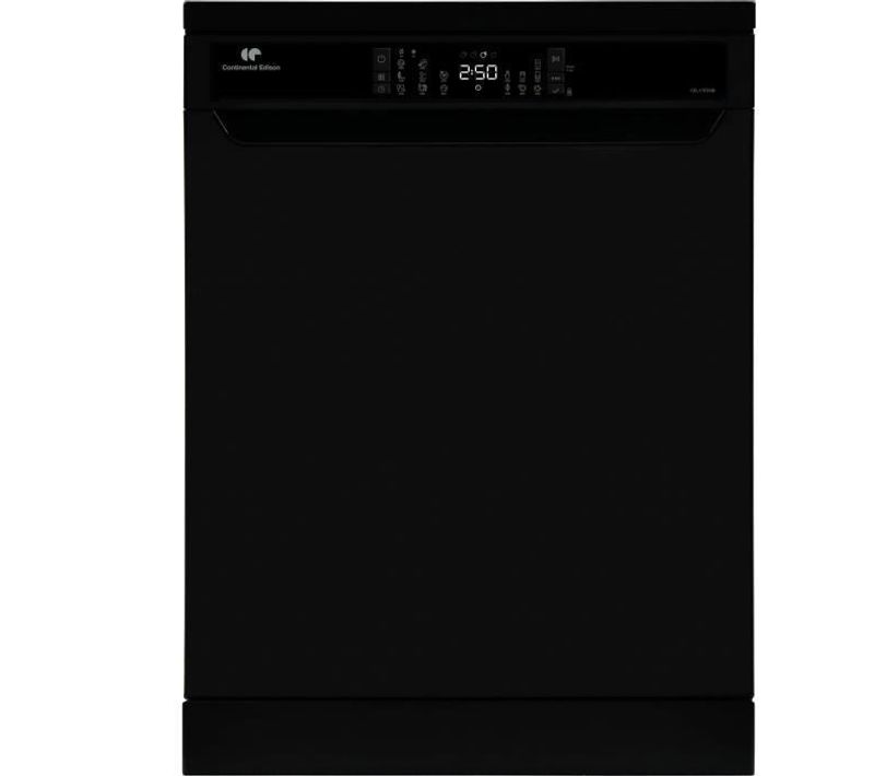 Lave-vaisselle Pose Libre 15 Couverts - Largeur 59,8 Cm - Classe D - Moteur Induction - 39 dB - Noir