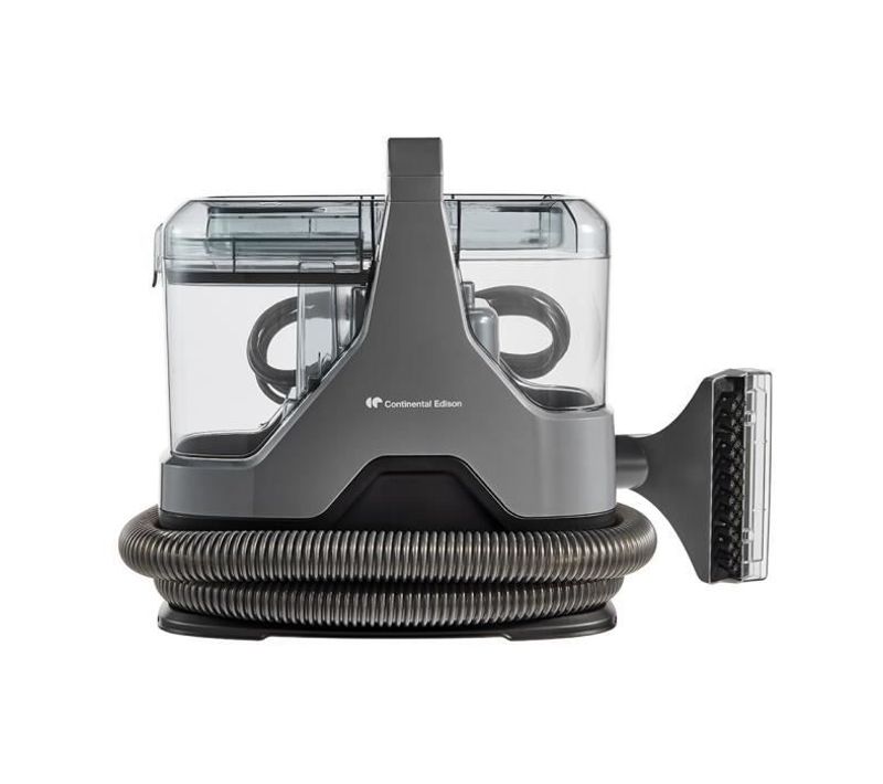 Nettoyeur Détacheur - Canapés, Tapis, Tissu D'ameublement - 600 W - Réservoir 1,3 L - Tuyau 1,6 M