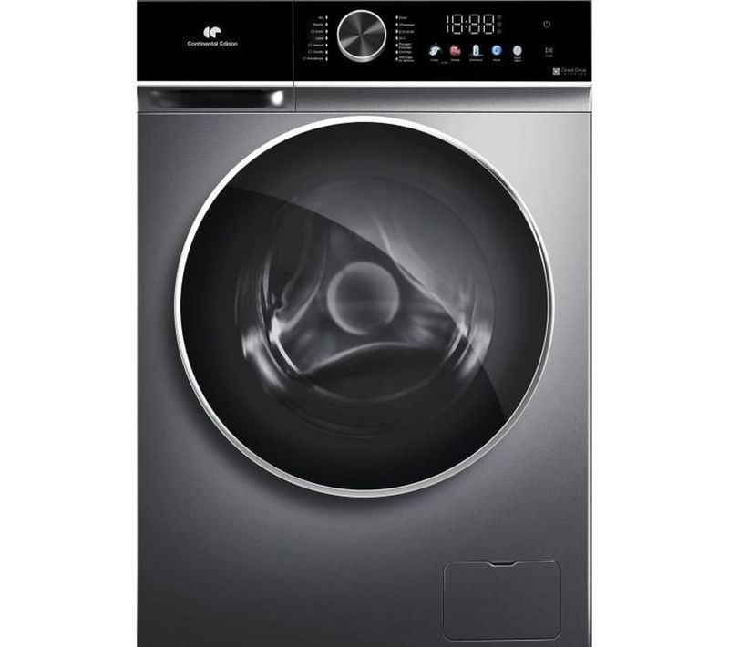 Lave-linge Hublot - Cell1012dds1 - 10kg - Moteur Induction Directe Sans Courroie -60 Cm - 1200 Trs/