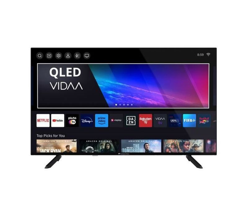 Téléviseur QLED - Celed50svqld25b3 - 50'' (126 Cm) - 4k Ultra HD - Smart Vidaa - 3xHDMI - 2xUSB