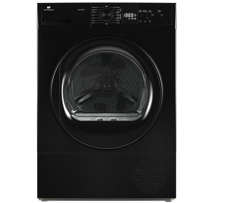 Seche-linge Pompe à Chaleur Cesl10pcb2 - 10 Kg - 60 Cm - Classe E - Noir