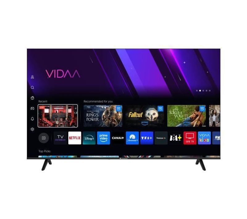 Téléviseur QLED - 65“ (164 Cm) - 3xHDMI - 2xUSB - Noir - Celed65sv2ql25b6