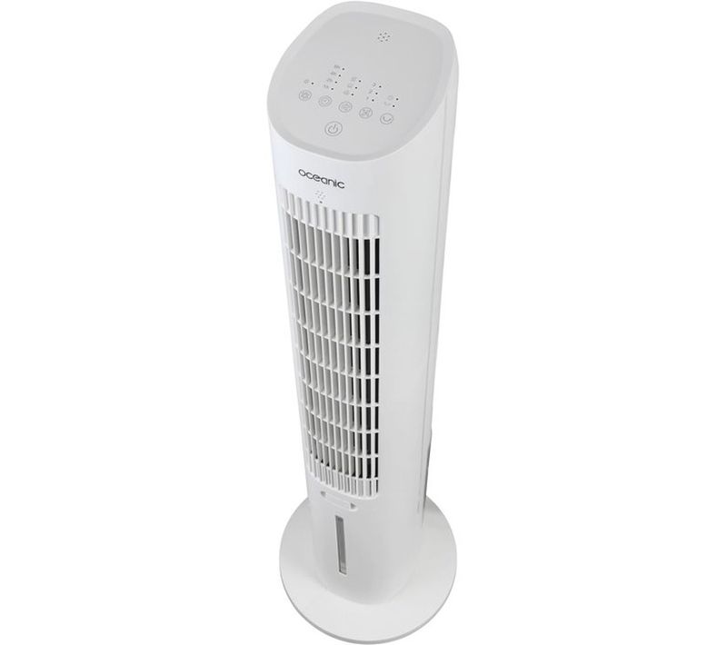 Ventilateur Rafraîchisseur D’air Oceanic - Hauteur 97,5 Cm - 60w - 3 Vitesses -