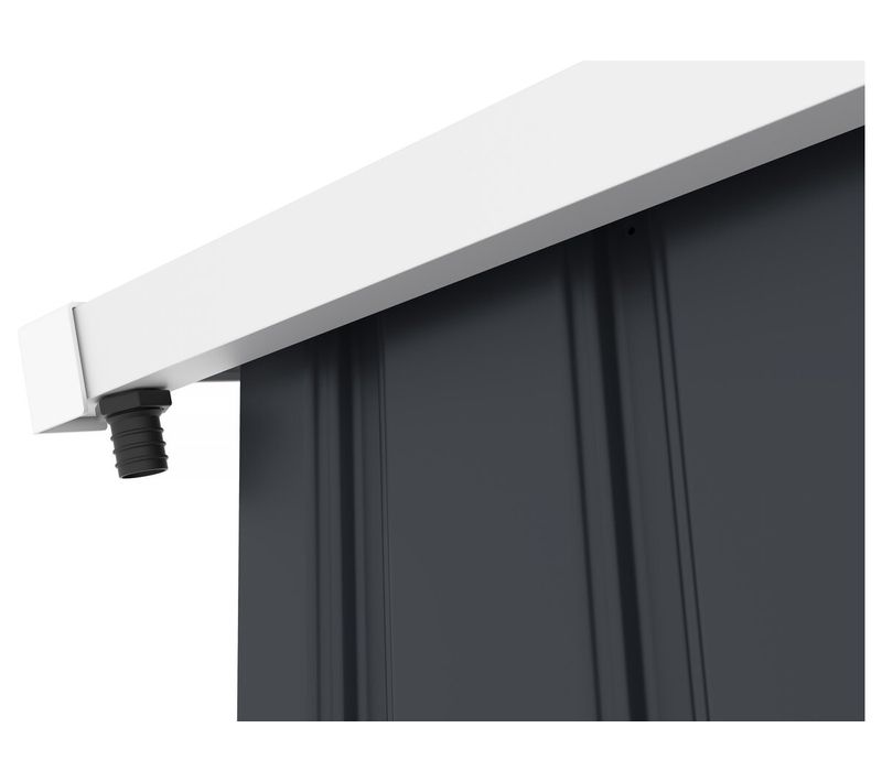 Gouttière Pour Abri De Jardin En Métal De 2 à 6m2