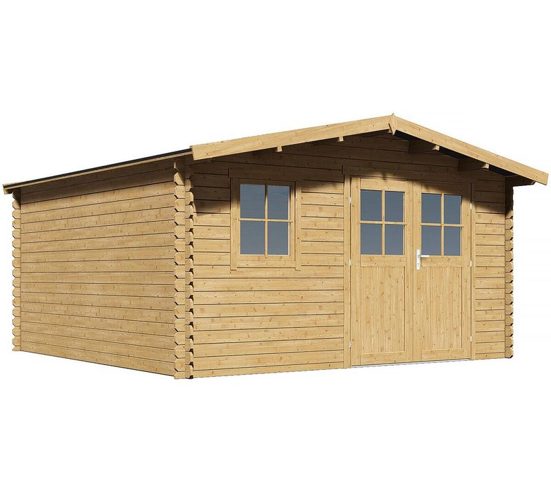 Abri De Jardin Bois "belval" - 19 M² - 28 Mm