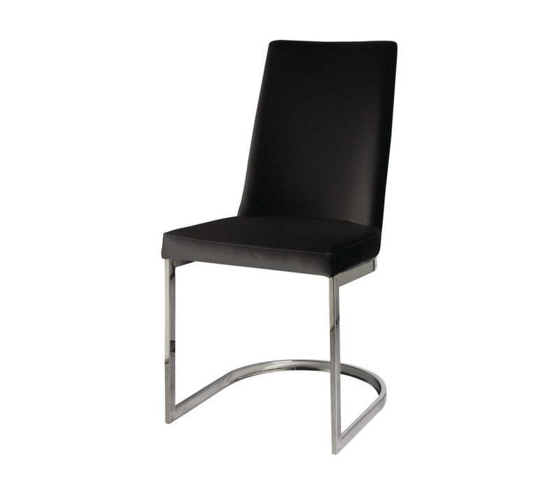 Chaise  " Round " - Noir - Lot De 2