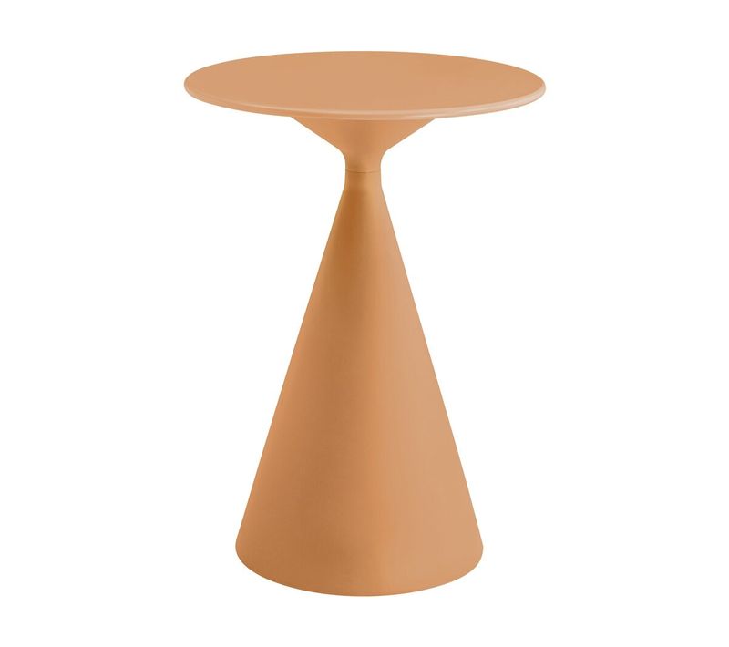 Table Haute Bistro De Jardin ⌀80 Cm "néora" - Orange