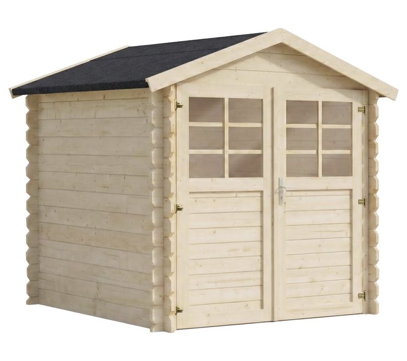 Abri De Jardin En Bois "beaumont" - 4.48 M² - 223 X 201 Cm -  28 Mm