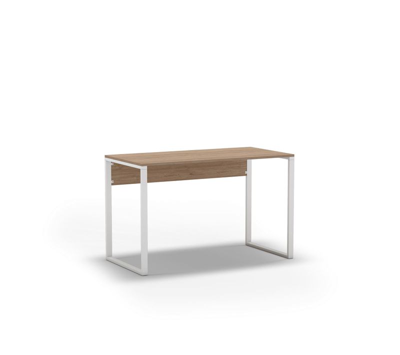 Bureau En Bois "inna" 100 X 60 X 75 Cm - Chêne Saphir