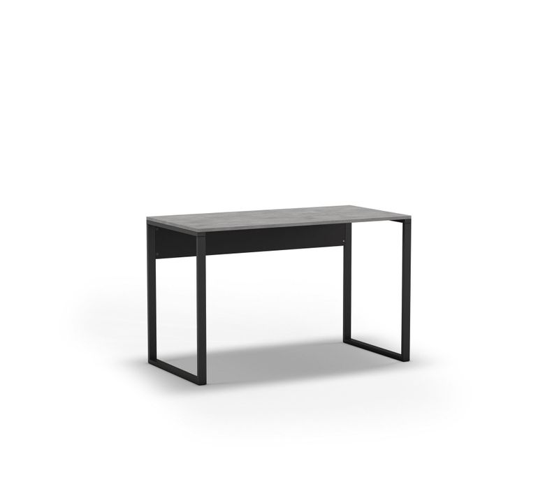 Bureau En Bois "inna" 100 X 60 X 75 Cm - Gris Rétro