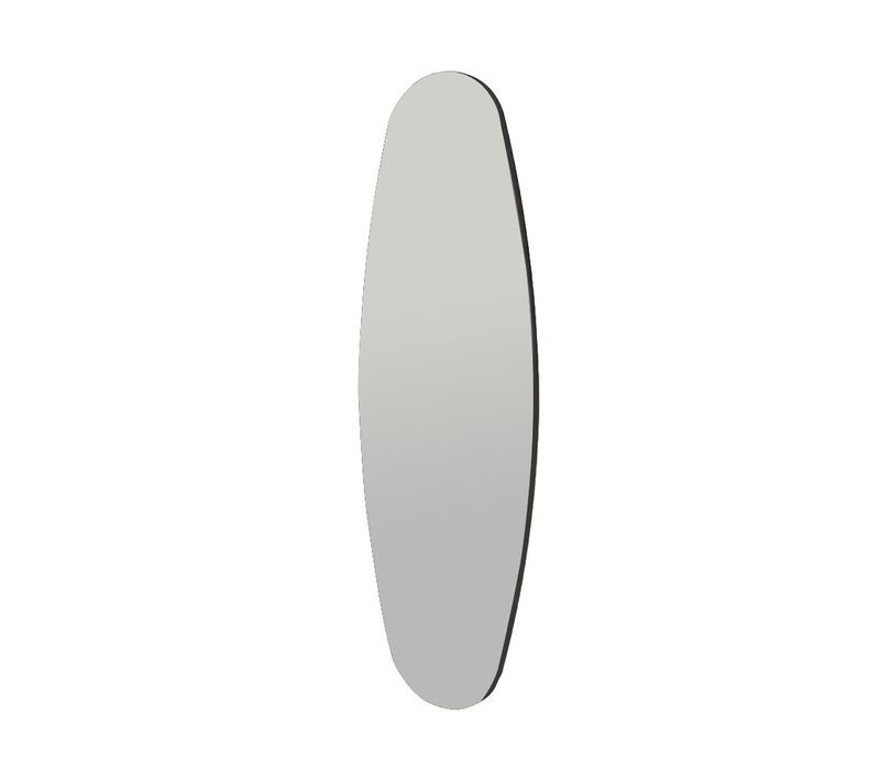 Miroir Cheval En Bois "venti" - 40 X 120 Cm - Transparent