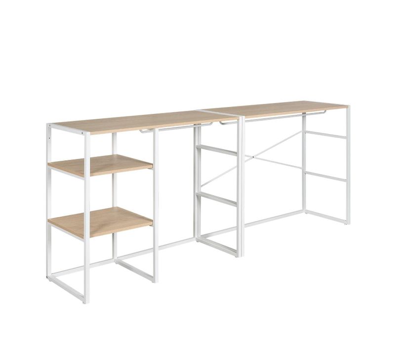 Lot De 2 Portants Vêtements Sous Combles Kadra Modulables 200x85cm