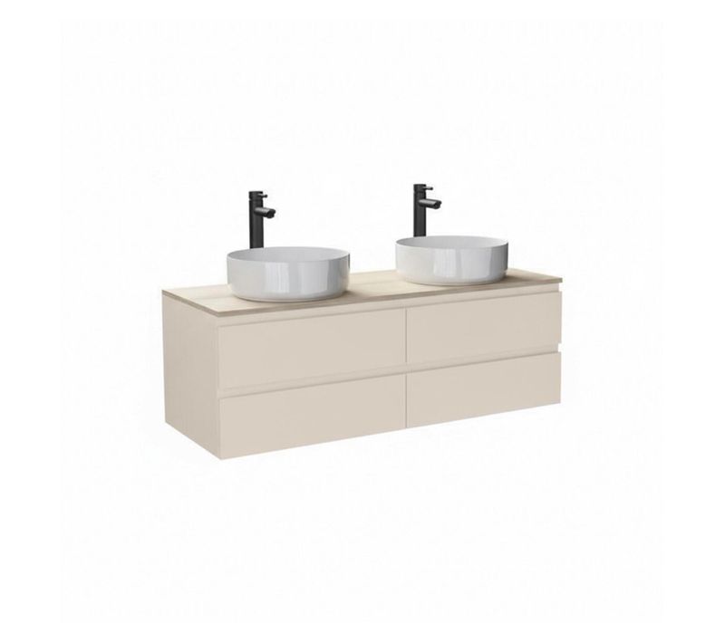 Ensemble Meuble Sorrento Double Vasque Suspendu 120cm