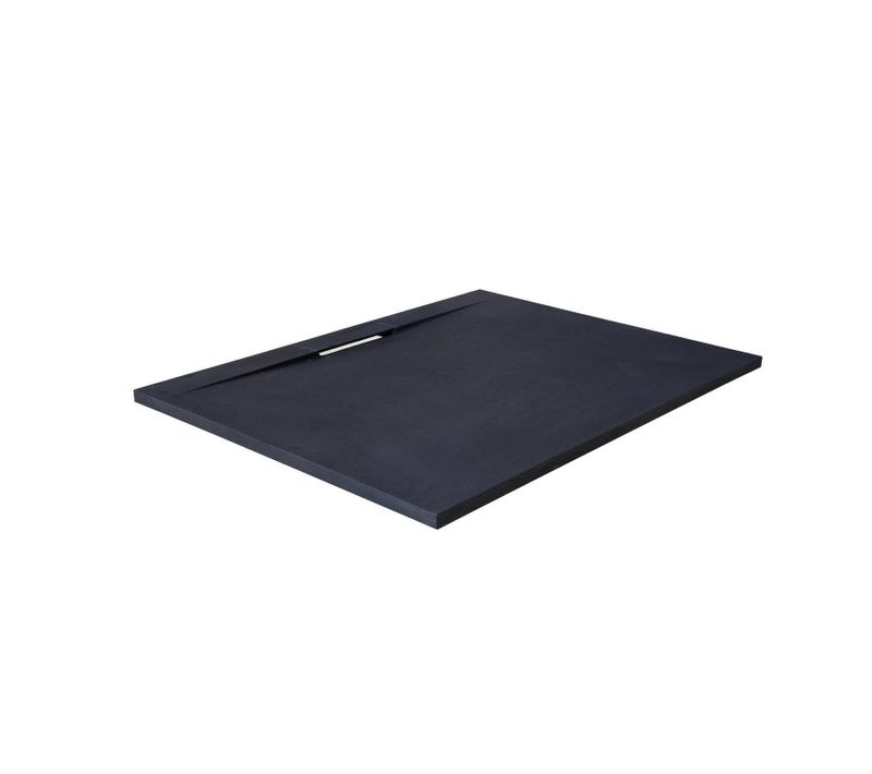 Receveur De Douche Mural Liva Aspect Ardoise Extra-plat