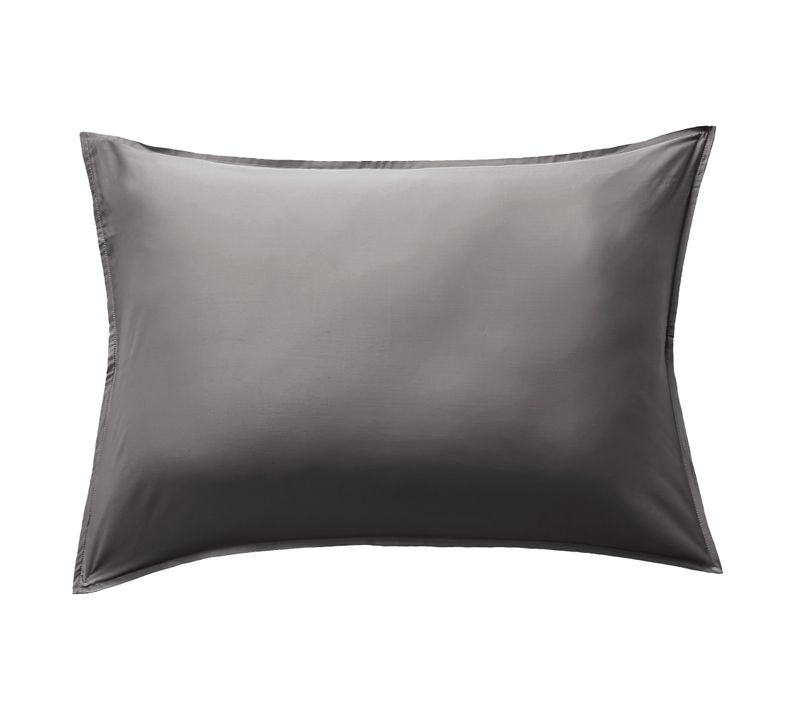 Taie D'oreiller 50x70 Cm Bambou Granit