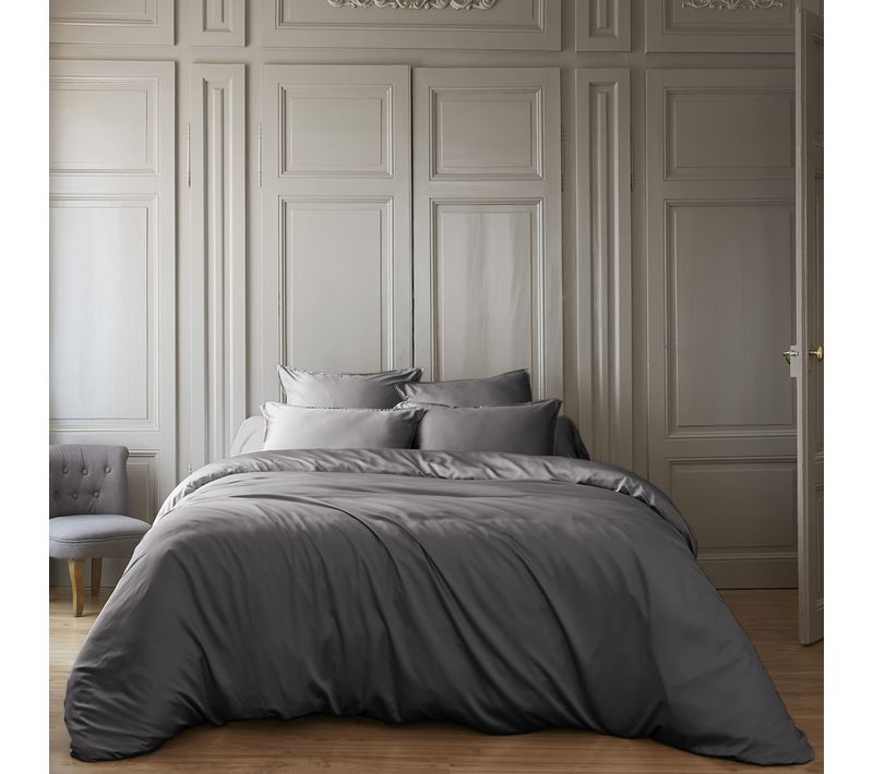 Housse De Couette 220x240 Cm Bambou Granit