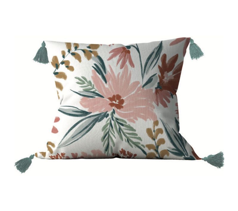 Coussin Déco 40x40 Cm Coton Marisol