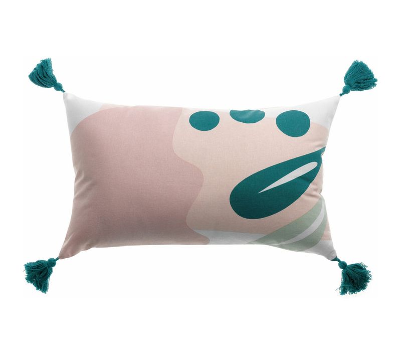 Coussin Déco Réversible 30x50 Cm Coton Althéa