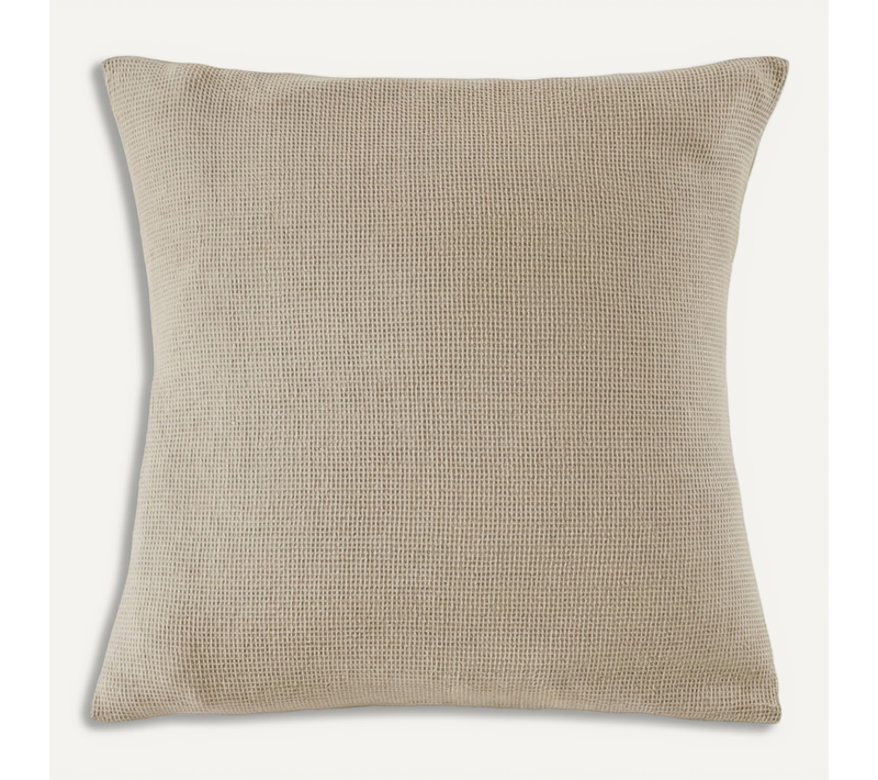 Taie D'oreiller 60x60 Cm Coton Paloma Ficelle