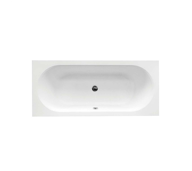 Baignoire Rectangulaire - 160 X 75 Cm - Habillage - Pieds - Vidage - Vitae Slim