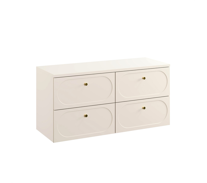 Ensemble De Meubles Sous Vasque - 120 Cm - Avec Plan - Sand