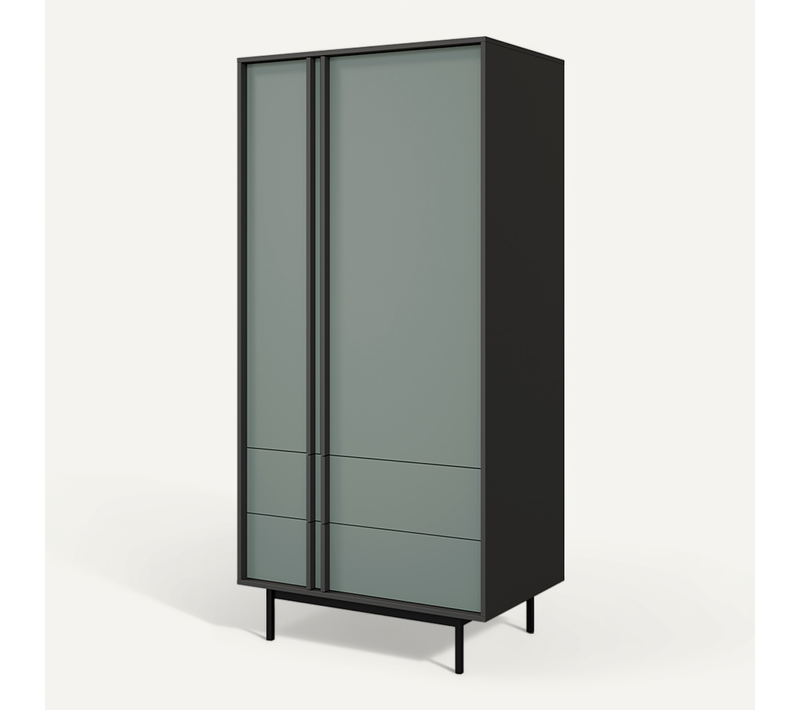 Armoire Haute - L.93 X H.195 X P.60 - Adsy