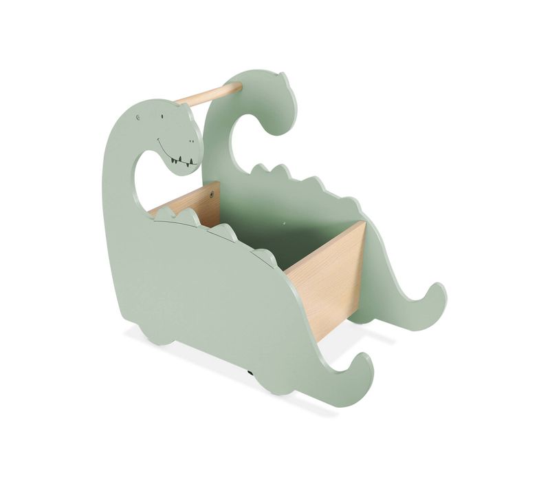 Coffre à Jouets Avec Roulettes. Pour Enfant Dinosaure