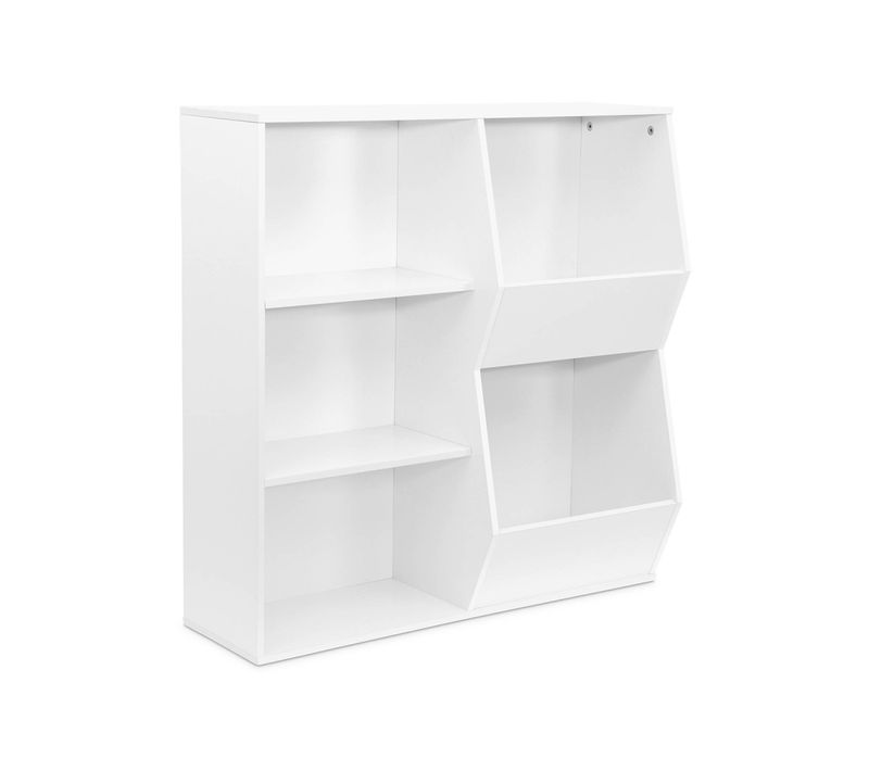 Meuble De Rangement Enfant Blanc. 4 étagères
