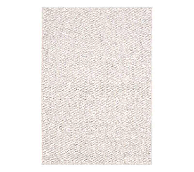 Tapis Intérieur Bouclette Crème Effet Chiné 160x230cm