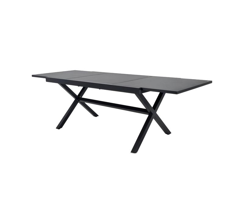 Table De Jardin Extensible Aluminium 8 Places Anthracite - Ventura
