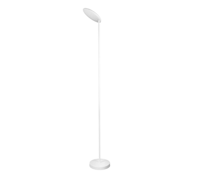Lampadaire Blanc Design épuré Tête Orientable Dimmable - Kalena