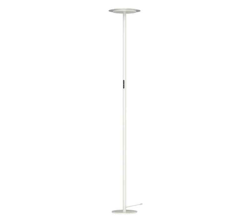 Grand Lampadaire De Bureau Blanc LED Dimmable - Lelia