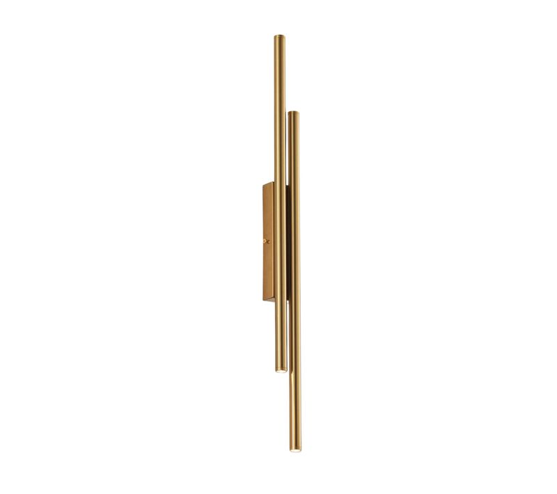 Applique D'intérieur Laiton Quatre Points Lumineux 70 Cm - Gali