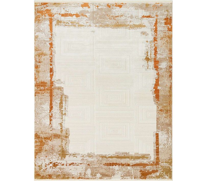 Tapis Moderne Abstrait Beige/terra 120x180