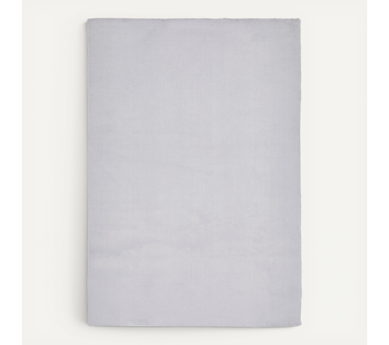 Tapis Imitation Fourrure Extra-doux Gris Clair 160x230