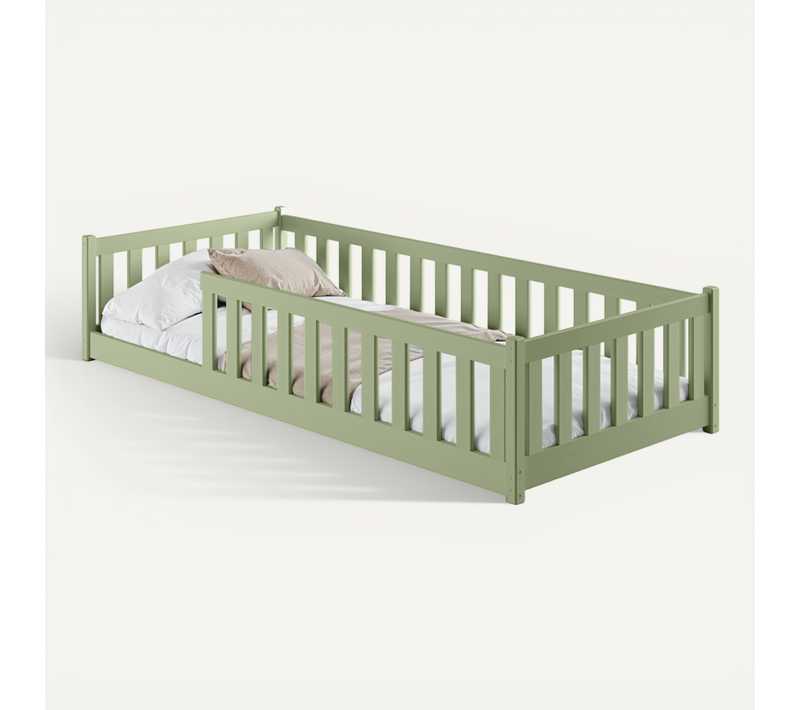 Lit Enfant Stela 80x160 Vert Olive