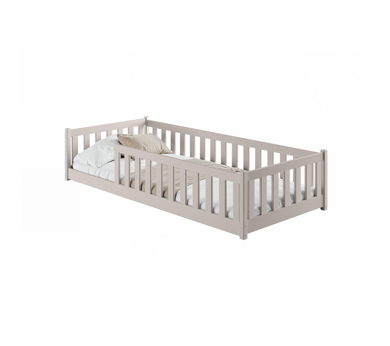 Lit Enfant Stela 80x160 Cachemire Livré Avec Sommiers