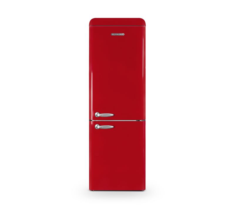 Réfrigérateur Combiné 304l Vintage Rouge - Sccb300v-re