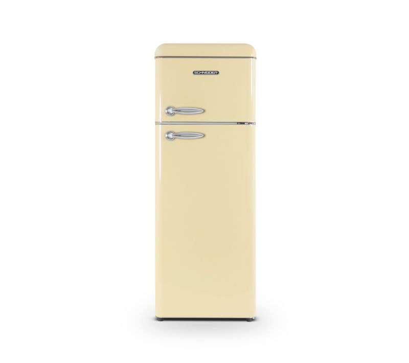 Réfrigérateur Double Porte 211l Vintage Crème - Scdd211v-cre