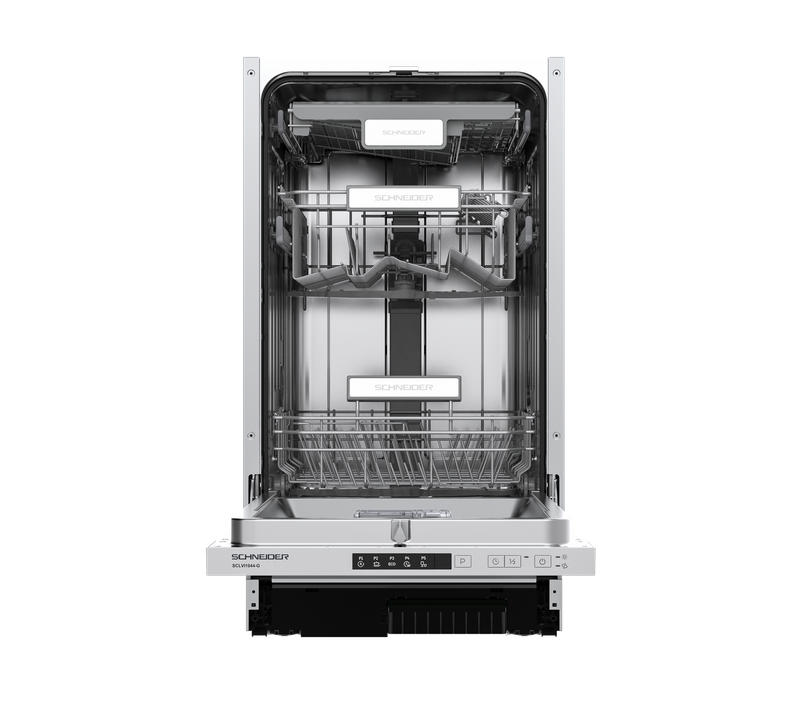 Lave-vaisselle Full Intégrable Schneider 10 Couverts, Silencieux et Économique