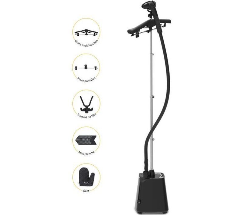H18b - Défroisseur Vertical - 1800w - Noir