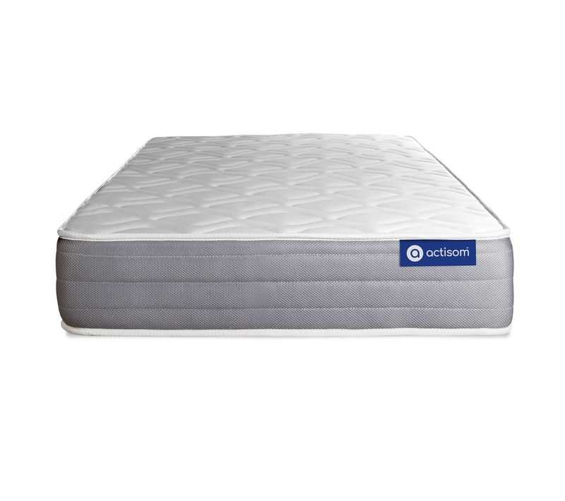 Matelas Ressorts Ensachés Et Mémoire De Forme 90x200 Actiflex Dream - Ep: 22cm - Confort Mi-ferme