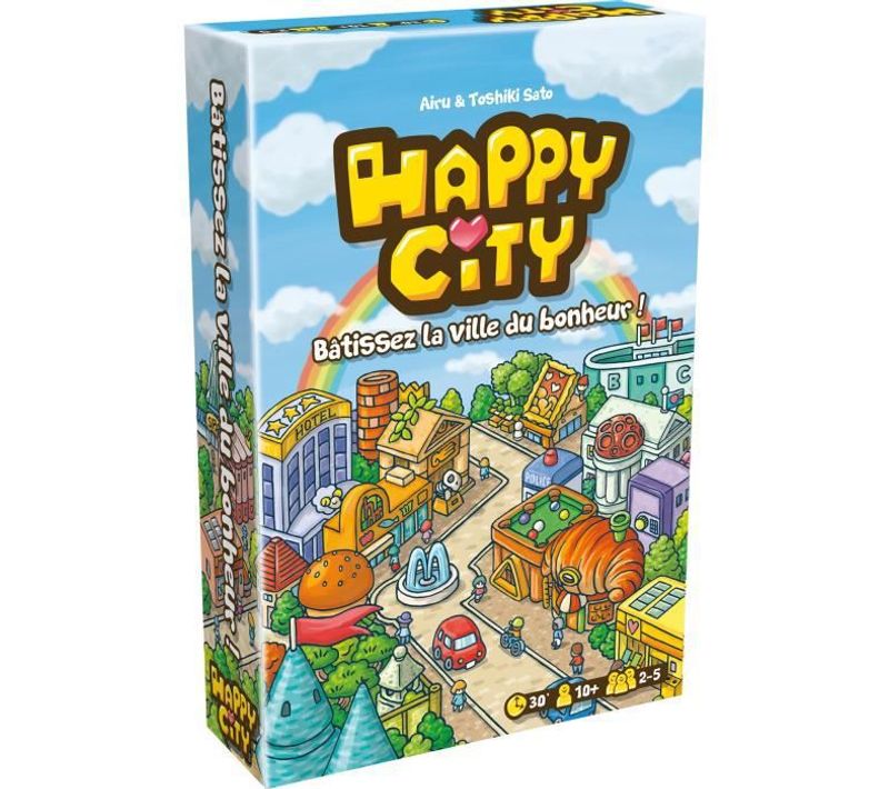 Happy City - Jeu De Société - Jeu De Cartes - 2 À 5 Joueurs - 10 Ans Et +