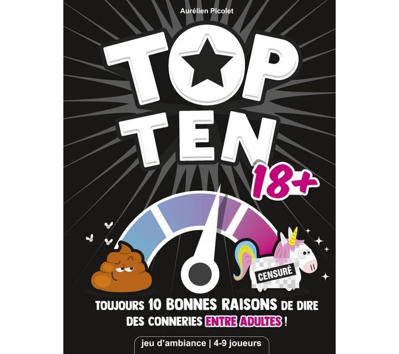 Jeux D Ambiance Top Ten 18+