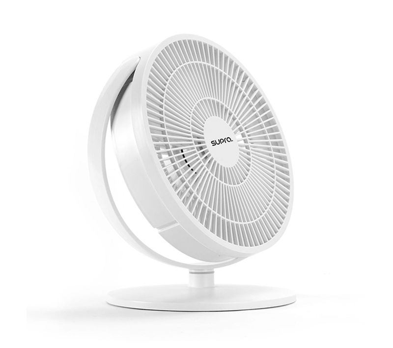 Ventilateur De Table 25cm 12w Blanc - Heli-1